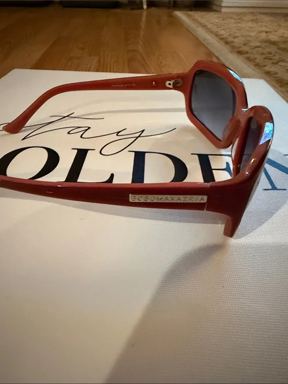 Vintage BCBG Red Women's Sunglasses